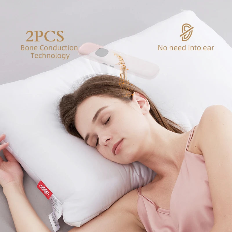 Under Pillow Bone Conduction Bluetooth Speaker White Noise Sleep Aid
