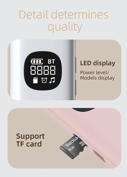 Under Pillow Bone Conduction Bluetooth Speaker White Noise Sleep Aid